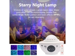 Mali projetor de Estrelas Led Usb 3d com Luz Noturna Romântica para Quarto e Planetário Casa