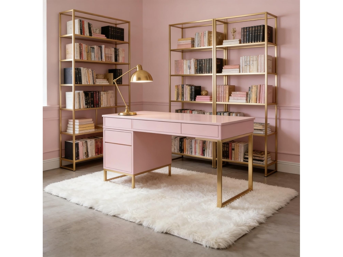 Tapete Para Quarto 45 X 100 Cm, Macio E Felpudo, Elegante, Antiderrapante, Moderno, Com Pelo Longo, Fácil De E