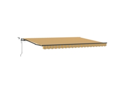 Maison Exclusive - Toldo Retrátil Multicolor 450 × 350 Cm Poliéster