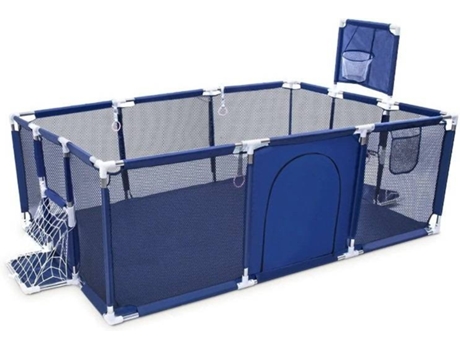 Parque Infantil Retangular (Azul - 190x129x66 cm)
