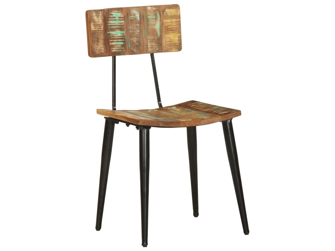 Cadeiras de Jantar 2 Pcs Madeira Recuperada Maciça MAISON EXCLUSIVE