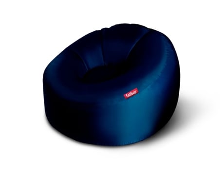 Puff Lamzac O” Inflável 110X103X62 Cm Uso Exterior e Interior em Nylon Fatboyazul Escuro 104596