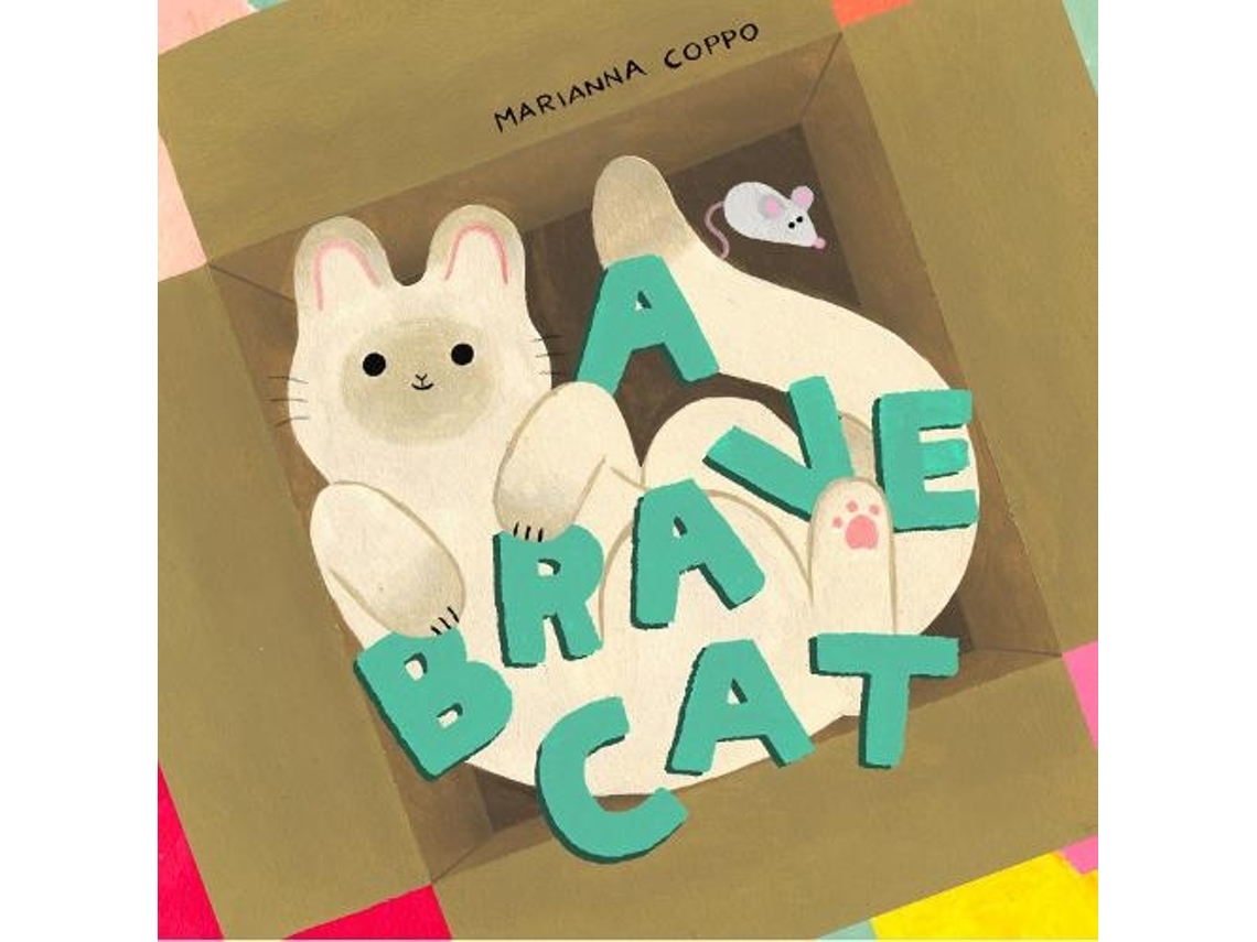 Livro A Brave Cat de Marianna Coppo (Inglês - Capa Dura)