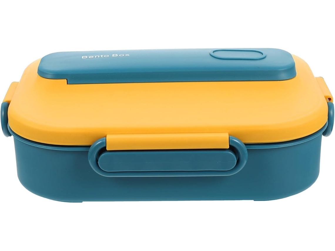 Marmita Bento Osaladi Em Aço Inoxidável Com Compartimentos E Vedação Hermética Para Adultos, Design À Prova De