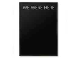 Quadro de parede magnético "We Were Here For The Office" Espelharte (50x70 cm)