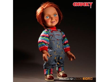 Boneco Articulado Falante Good Guys Chucky 38cm Mezco Toyz