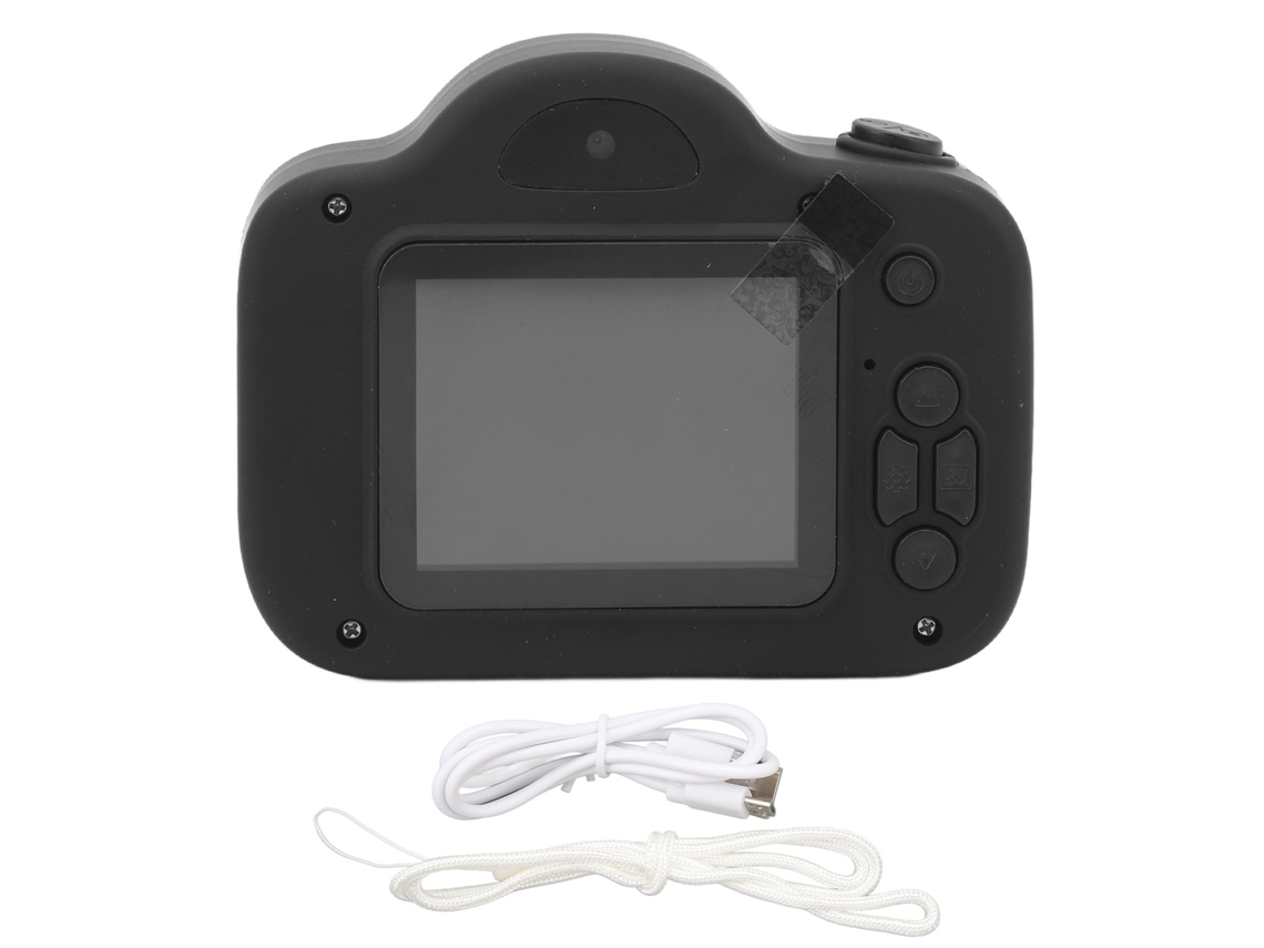Câmera Infantil Laxiscreed Com Tela Ips De 2" E Sensor De 20 Mp Para Crianças