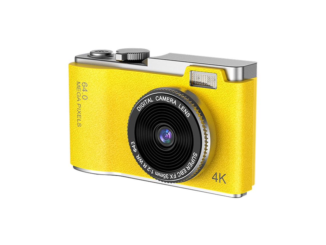 Câmara Digital Tela Ips Hd De 2,4 Polegadas (amarela) Cuich