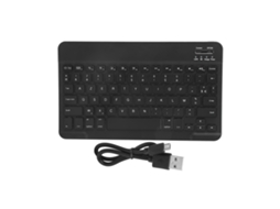 Teclado Bluetooth 10 Pulgadas com Cubierta Redonda S/MARCA para Tablets e Smartphones