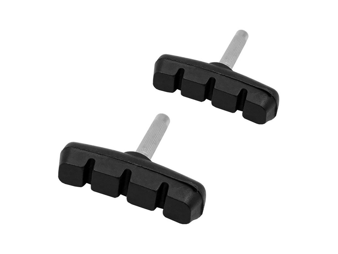 Pastilhas de Freio Completas com Pivô Central Mtb/Cantilever 60 Mm Prateadomvtek