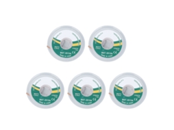 5 pçs/set Isqueiro Fita De Pavio Cobre Liga Desoldering Inoxidável Para Absorver 1.5 ~ 3.5mm Ferramentas De Soldagem