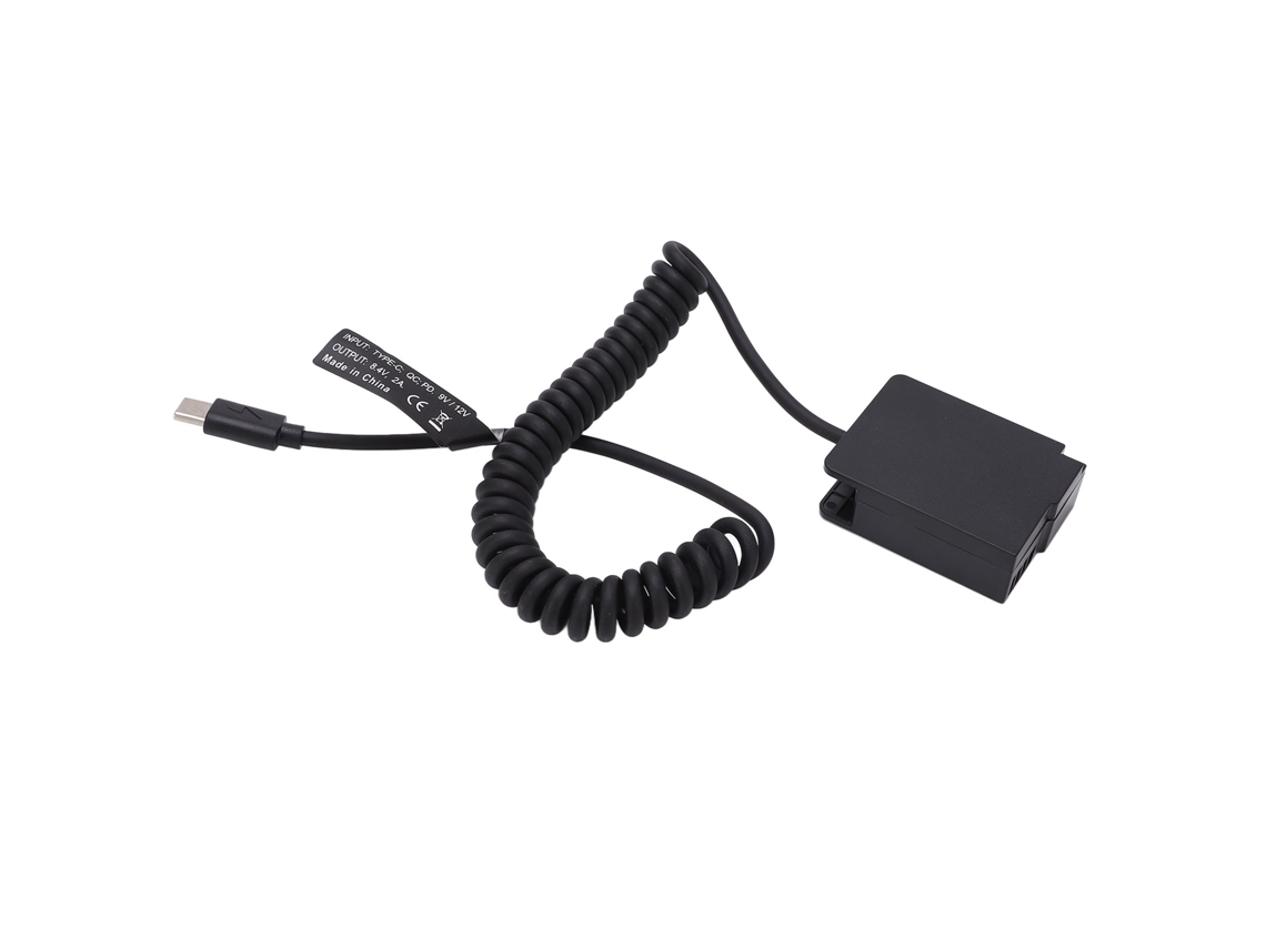 Dmw-dcc8 Bateria Falsa Dc Coupler Com Cabo Flexível Para Câmera G5