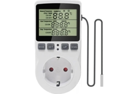 Tomada Termostato Temporizador Inteligente Lcd com Timer