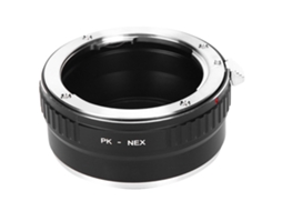 Anel Adaptador Fikaz Pknex Para Lente Pentax Em Câmera Mirrorless Sony E Mount