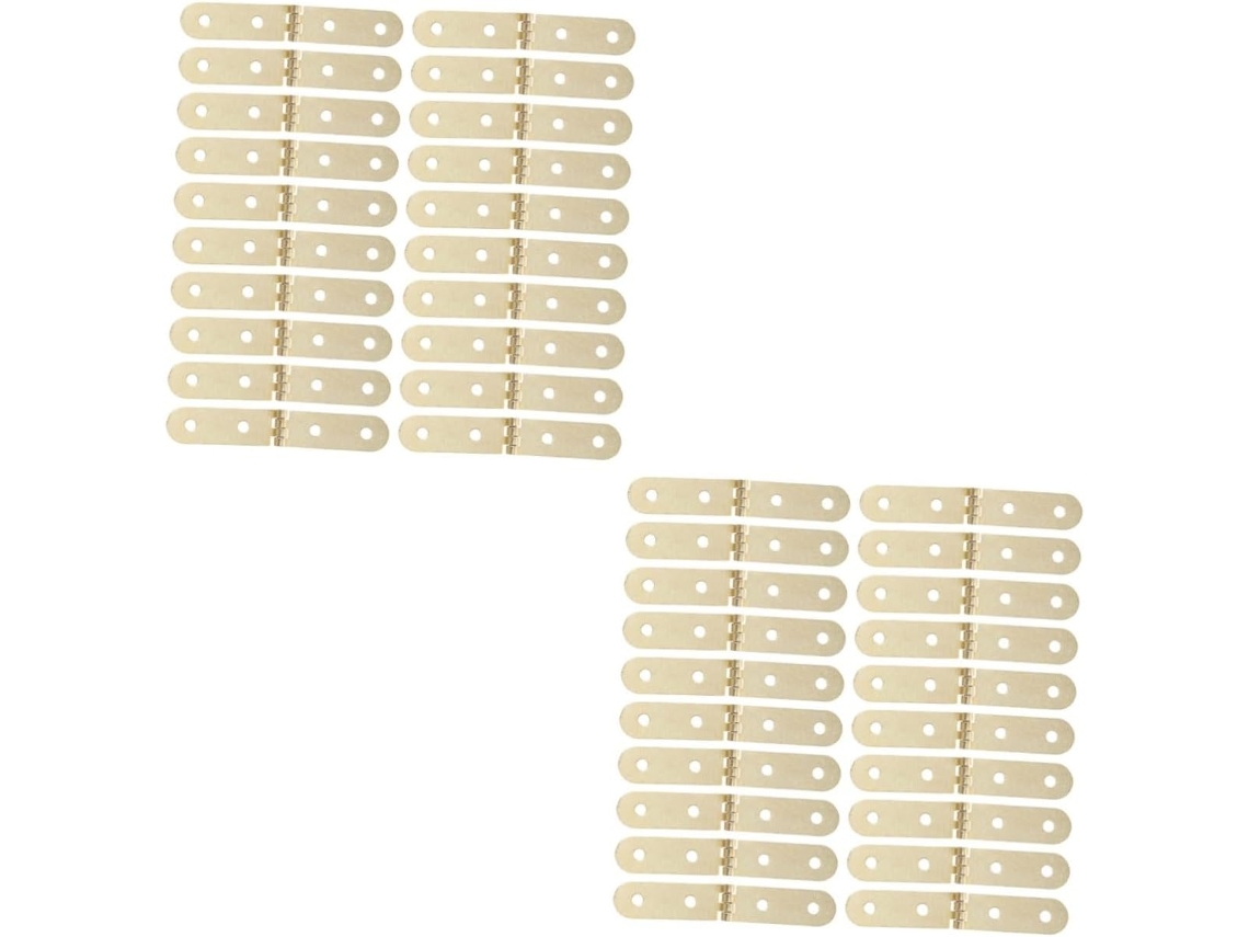 40 Peças Pequenas Para Caixa De Joias, Metal Vintage Portas Armários