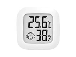 Termômetro E Higrômetro Digital 2 Em 1 Tianwandong Para Ambientes Internos E Externos, Mini Medidor De Temperatura E Umidade Para Montagem Na Par