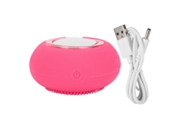 Instrumento De Limpeza Facial Elétrico Silicone Com Luz Vermelha Importado