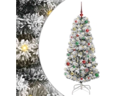 Árvore De Natal Artifical Com Luzes Vidaxl Verde Pvc (150 Cm)