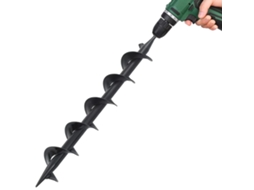 Vidaxl Broca Furadora Aço 75x600 Mm