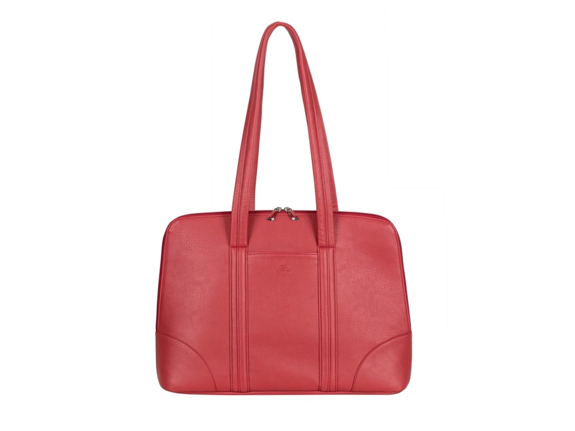 RIVACASE Bolsa de Mão para Computador Portátil/Macbook Pro 14-16'' Lady Orly Vermelho