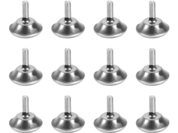 Conjunto De 20 Peças Niveladores Deslizantes Ajustáveis Para Pés Móveis, Cadeiras E Sofás