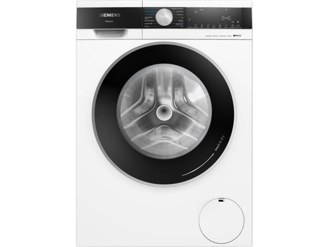 Máquina de Lavar e Secar Roupa SIEMENS i-Dos WN44G2A0ES (6/10 kg - 1400 rpm - Branco)