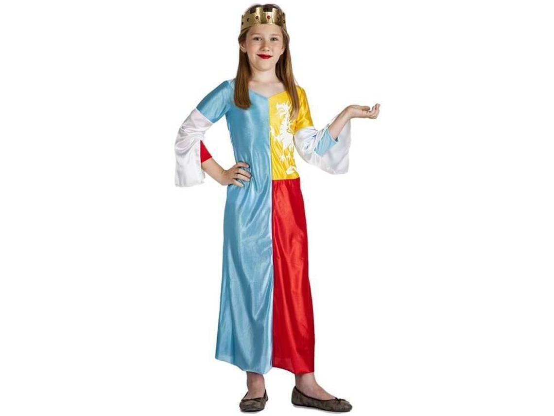 Fato de Menina DISFRAZZES Rainha Medieval (Tam: 3 a 4 anos)