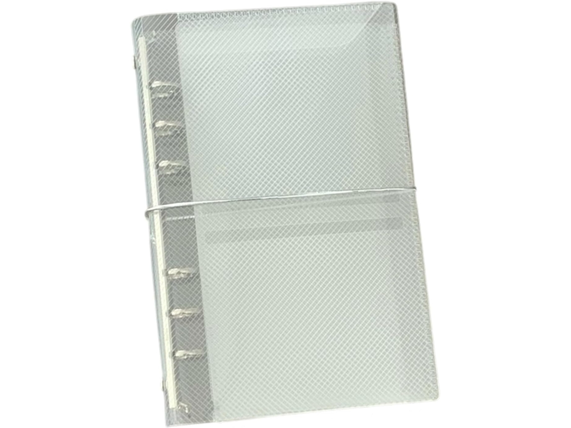 Pasta Transparente Tamanho 6 7 Para Cadernos, Com Três Dobras Práticas Para Armazenamento Eficiente De Papel Pasta