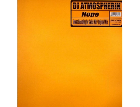 Vinil Hope, Dj Atmospherik Silicon Recordings