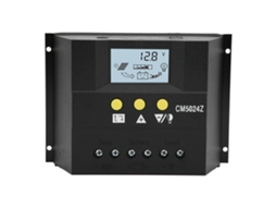 Controlador De Carga Solar Pwm Com Sensor De Temperatura Cm5024 12v24v50a