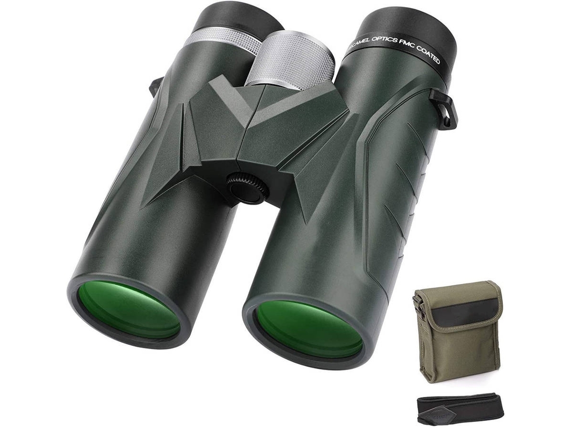 Binóculos ENKERS de Alta Potência 10X25 HD para Crianças e Adultos Mini À Prova de Neblina Leve À Prova D'Água com Lente Bak4 Prism Fmc P-Preto