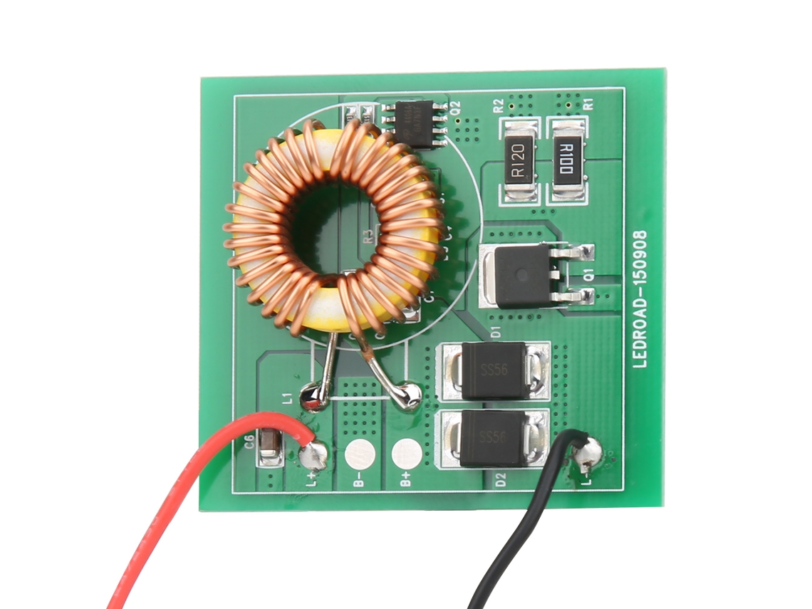 Laxiscreed Placa De Driver Led Para Lanterna Xhp70, Alta Potência 12-24v Dc