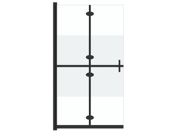 Divisória De Chuveiro Vidaxl Transparente Vidro (120x190cm)