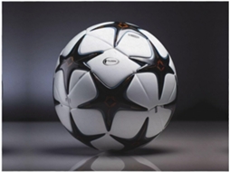 Manta de Flanela Ultramacia Phayah com Estampa Futebol em Preto e Branco Ideal para Sofá Cama Sala Estar Escri