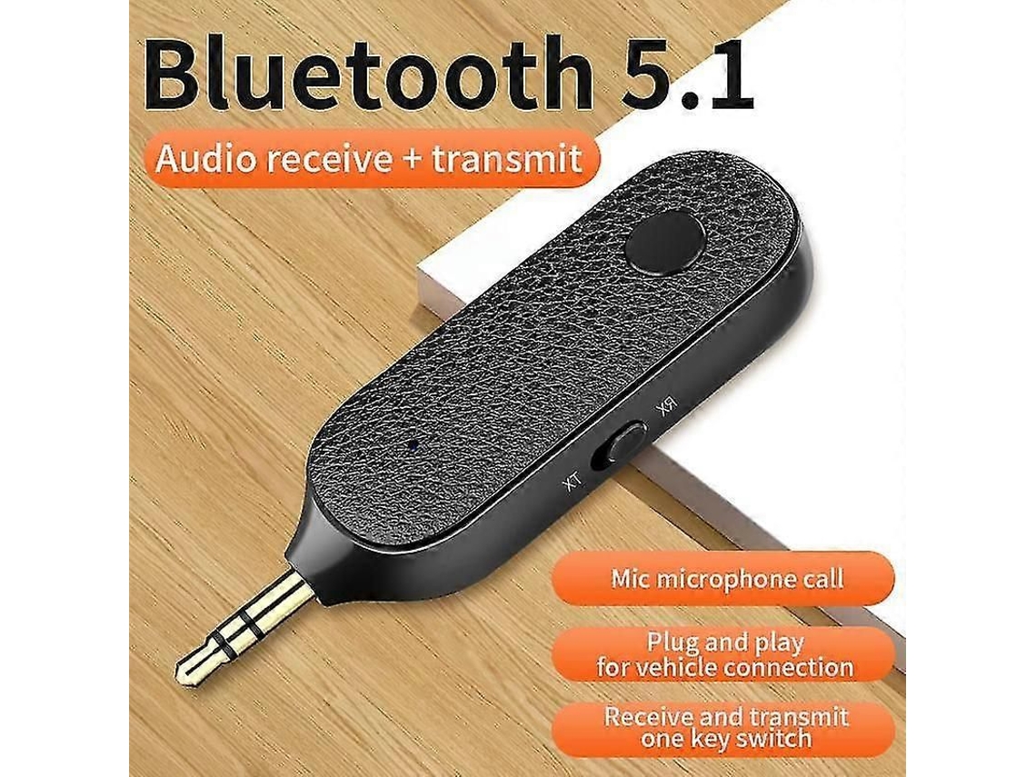 Adaptador Bluetooth 2 Em 1 2025: Transmissor E Receptor, Kit Bluetooth Para Carro Com Entrada Aux De 3,5 Mm, Bt5.1, Transmissor De Áudio Estéreo