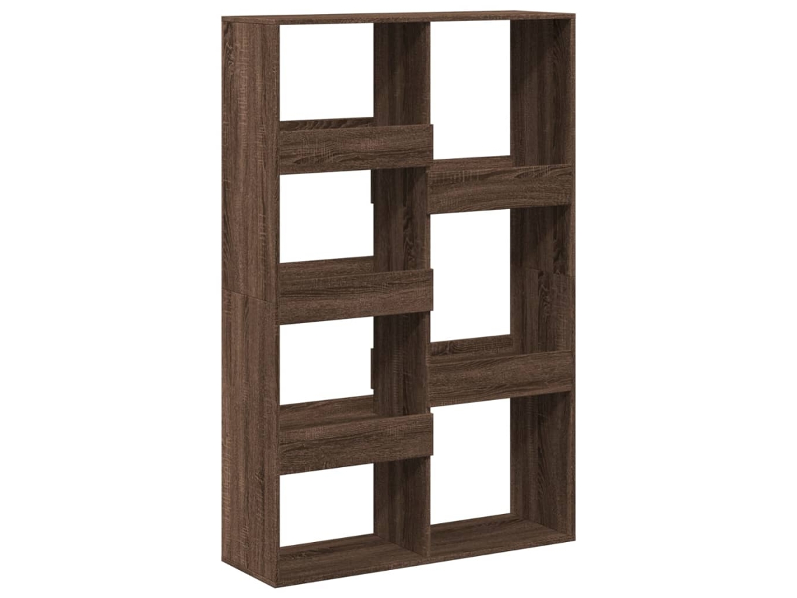 Bookcase, Bookcases Vidaxl Marrom Madeira Processada (n/a)