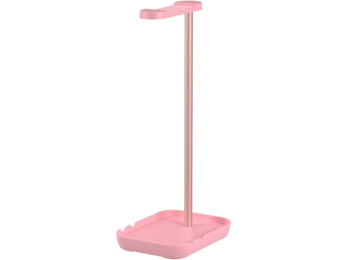 Suporte Para Controle E Fone De Ouvido Gamer, Suporte Destacável Com Base De Armazenamento Multicolorida Rosa