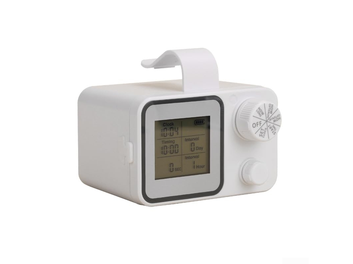 Kit De Irrigação Por Gotejamento Automático Programável Com Tela Lcd
