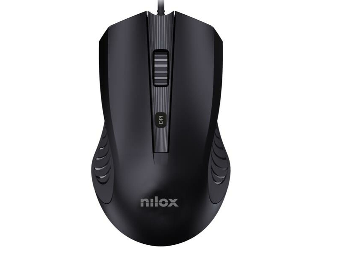 Rato NILOX Mousb1013 Preto Usb