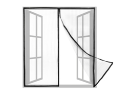 Mosquiteiro para Porta PRIMEMATIK.COM (120 x 150 cm - Malha)