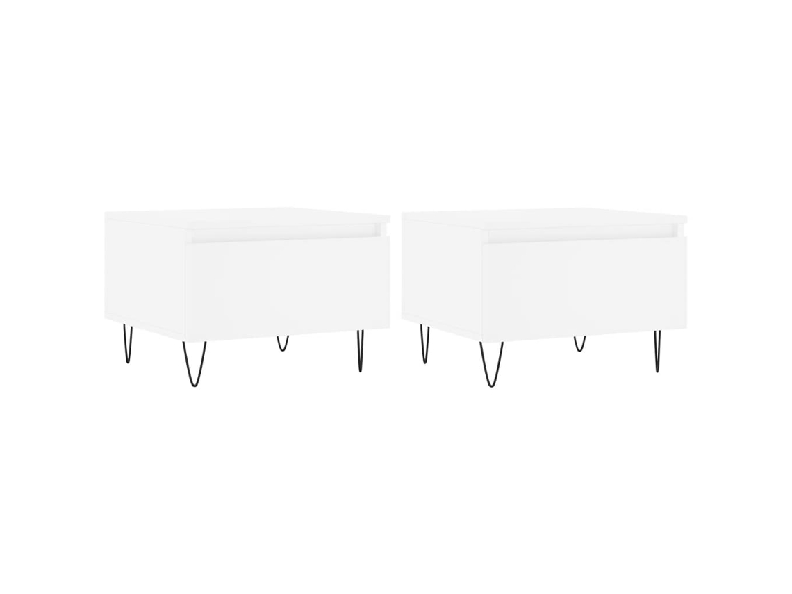 Coffee Table, Coffee Tables Vidaxl Branco Madeira Processada (n/a)