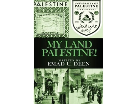 Livro My Land Palestine! De Emad U Deen (inglês)