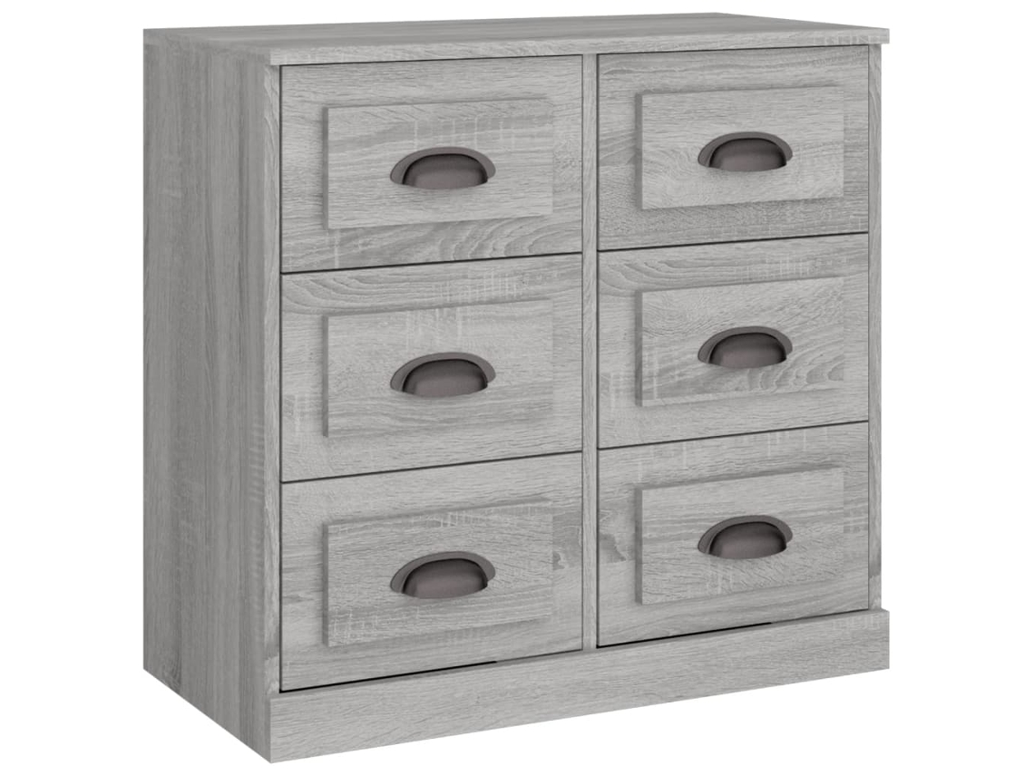 Aparador de Madeira Cinzento Sonoma MAISON EXCLUSIVE (70x35,5x67,5 cm)