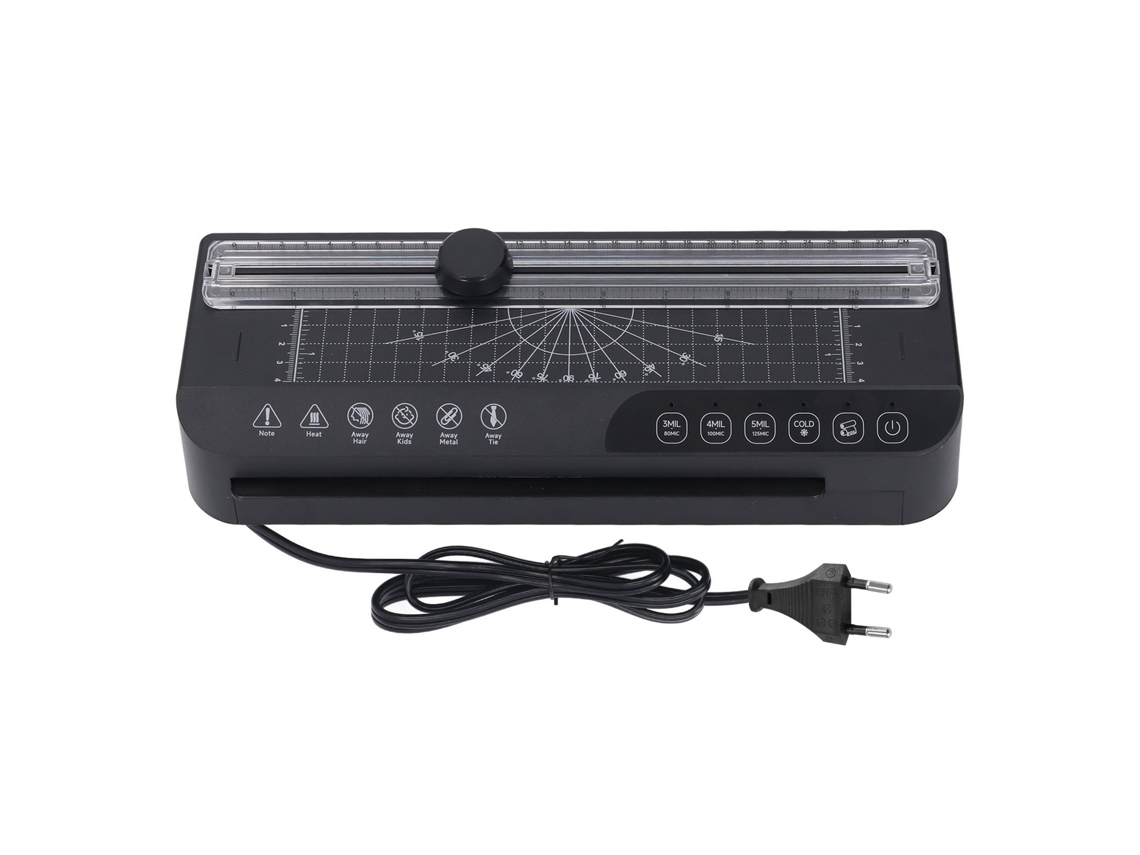 Máquina Laminadora A4 320mm/min Multifuncional Para Papel Tarjeta Hogar Plug Eu Ac220-240v
