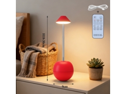 Luz Noturna Led Ajustável com Usb, para Cabeceira. Vermelho CZHHMART