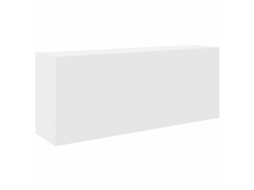 Armário de Parede P/ Casa de Banho MAISON EXCLUSIVE em derivados de madeira branco (100x25x40 cm)