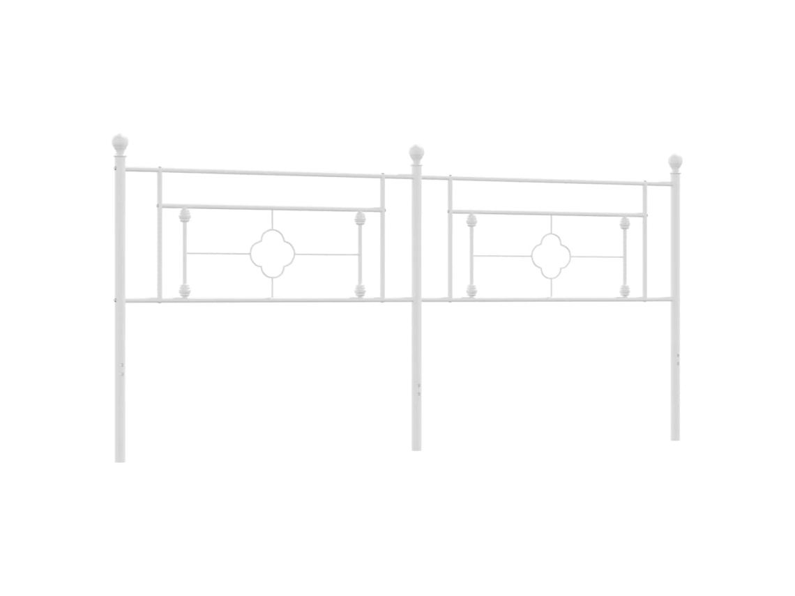 Headboard, Headboards Vidaxl Branco Aço (193 Cm)