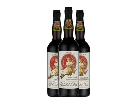 Vinho doce BAGLIO CURATOLO Superiore Marsala (0.75 L - 3 Unidades)