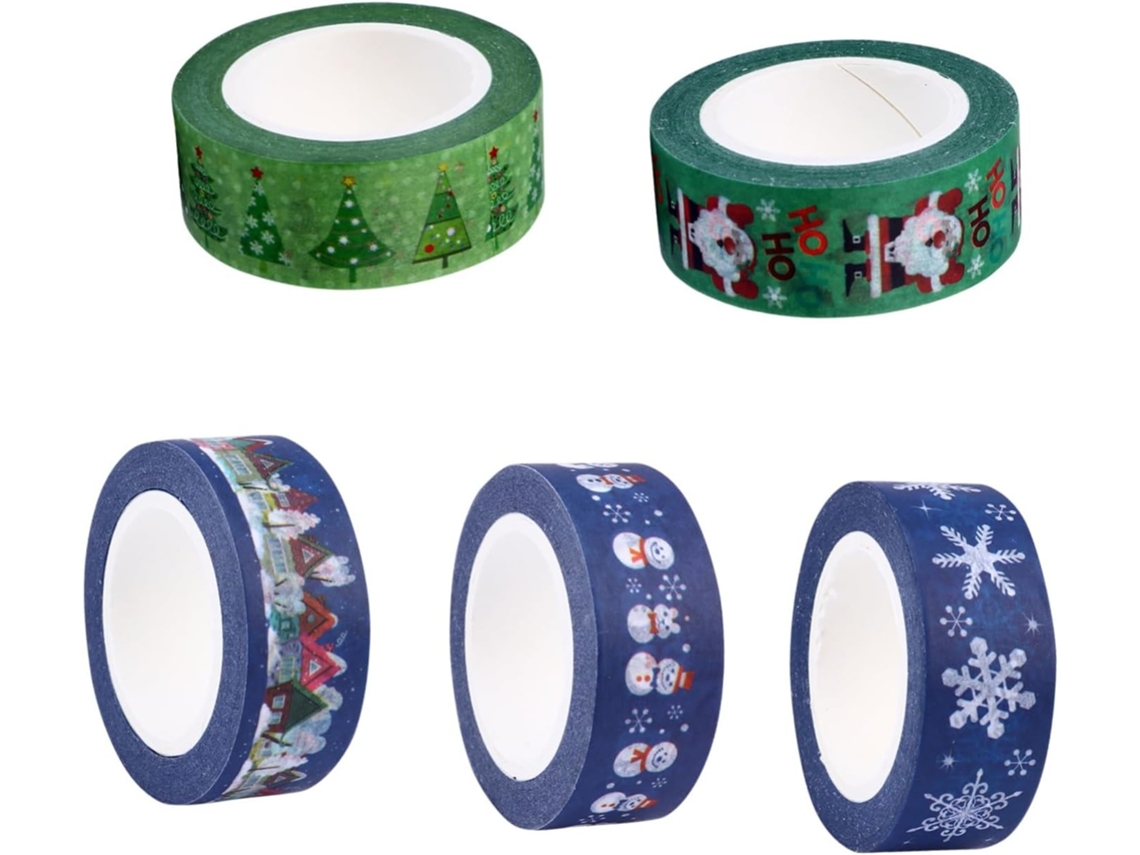 Lurelia Fita Washi, Natal, Scrapbooking