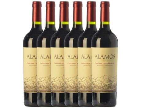 Vinho ALAMOS Cabernet Sauvignon Mendoza Joven (0.75 L - 6 unidades)